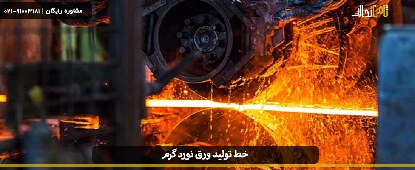 خط تولید ورق نورد گرم چگونه است؟