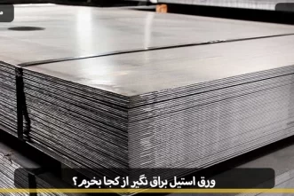 do not use shiny steel sheet