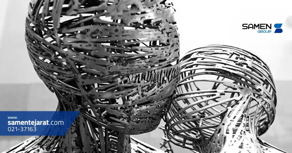 فناوری و نوآوری در ساخت مجسمه های استیل