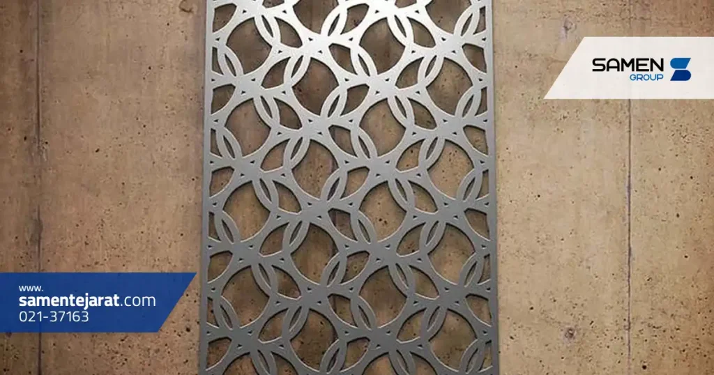 طرح های مدرن ورق سقفی استیل با برش لیزر برای خانه