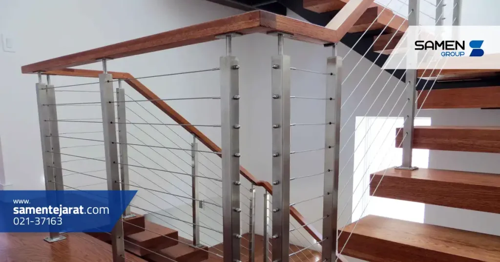 کاربردهای نرده استیل کابلی