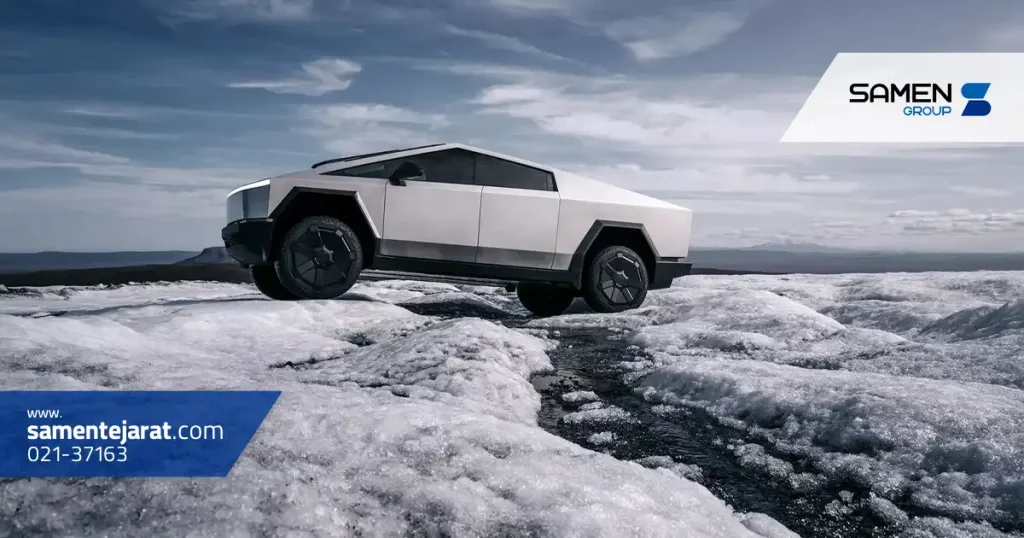 سایبرتراک، خودروی آینده با بدنه ای از استنلس استیل