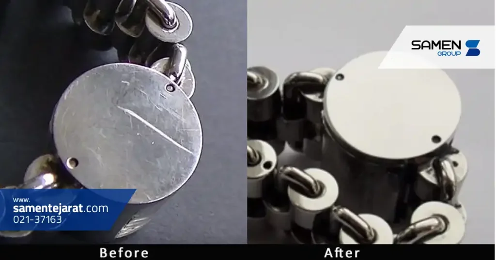 راهکارهایی برای از بین بردن خط و خش زیورآلات استیل 6 راهکارهایی برای از بین بردن خط و خش زیورآلات استیل