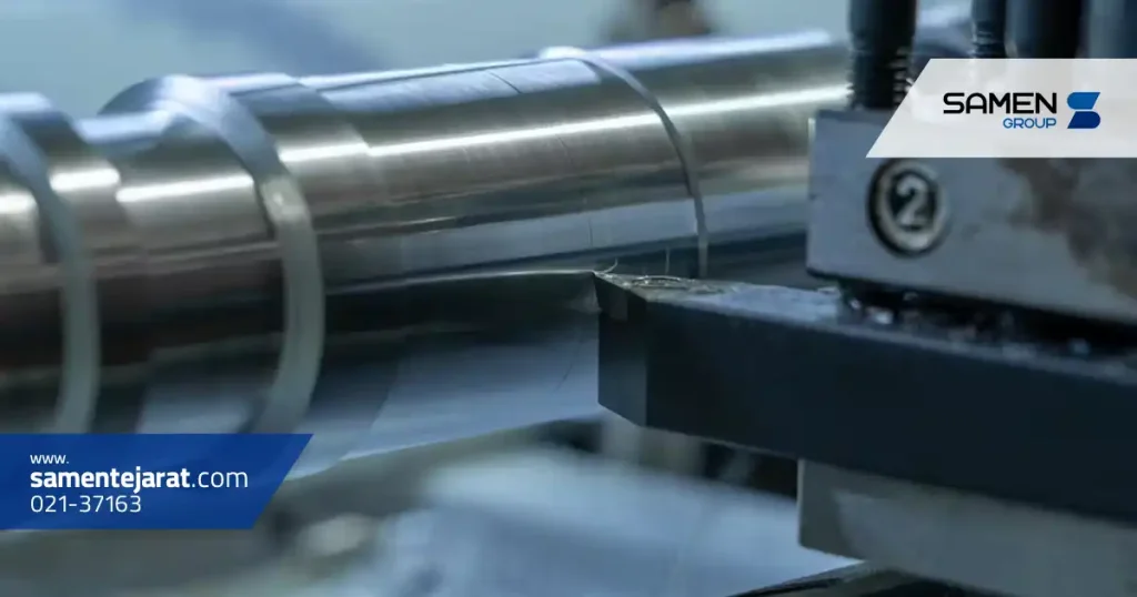 ماشین کاری میلگرد استیل 6 ماشین کاری میلگرد استیل