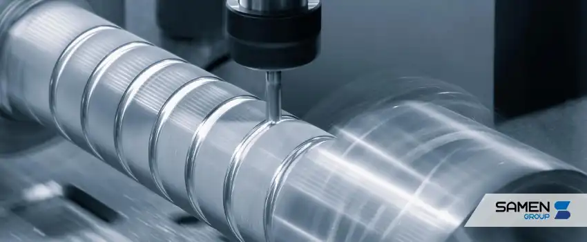 ماشین کاری میلگرد استیل