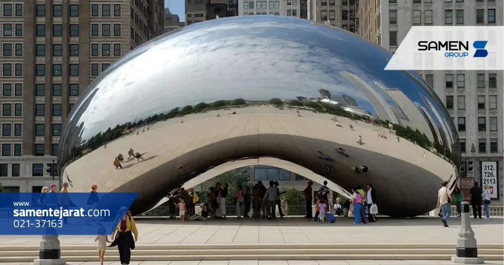 داستان شگفت انگیز Cloud Gate 5 روند طراحی و ساخت Cloud Gate