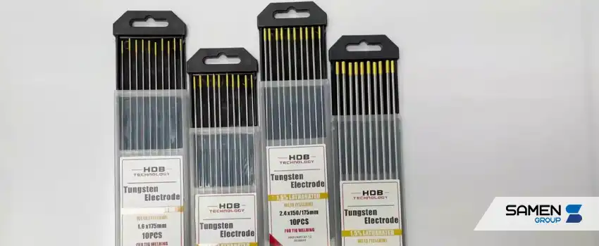 انواع الکترود تنگستنی در جوش آرگون (TIG)