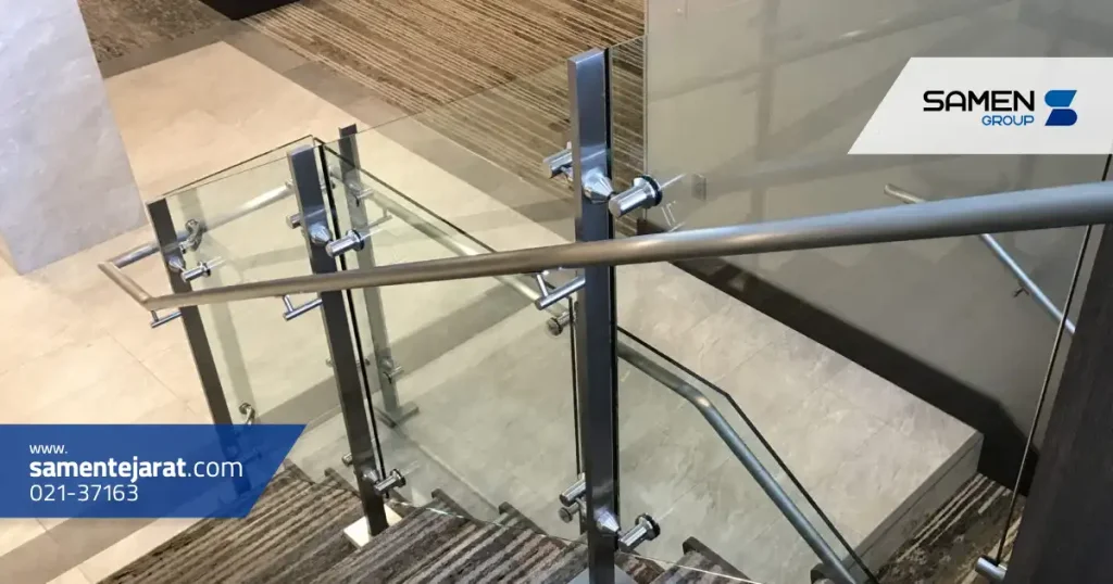 کاربردهای نرده شیشه ای فیکس پوینت