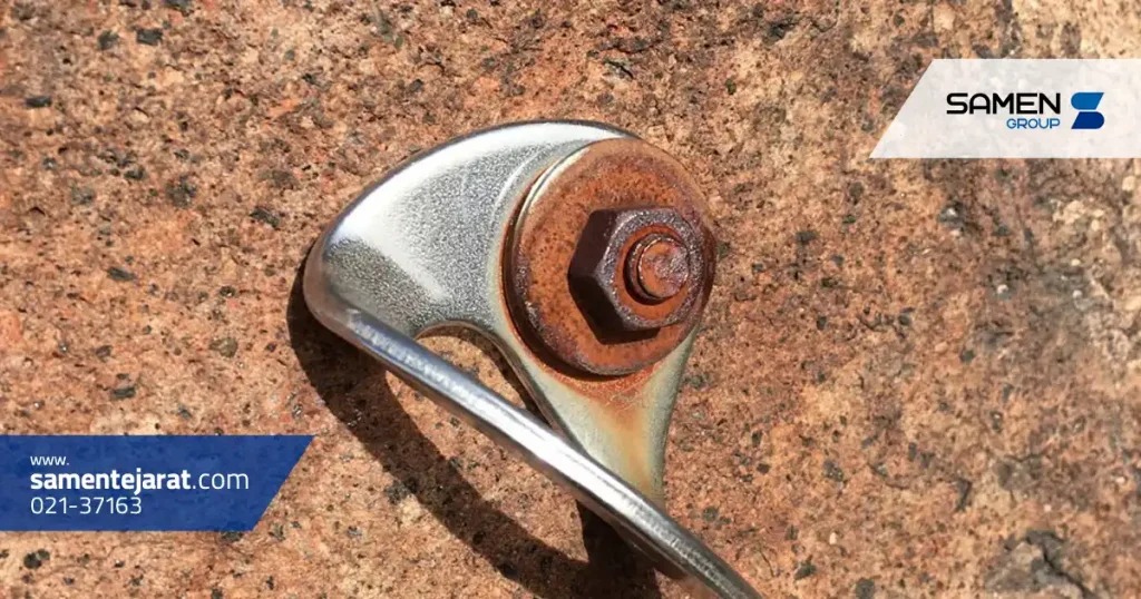 نمونه های واقعی خوردگی گالوانیک