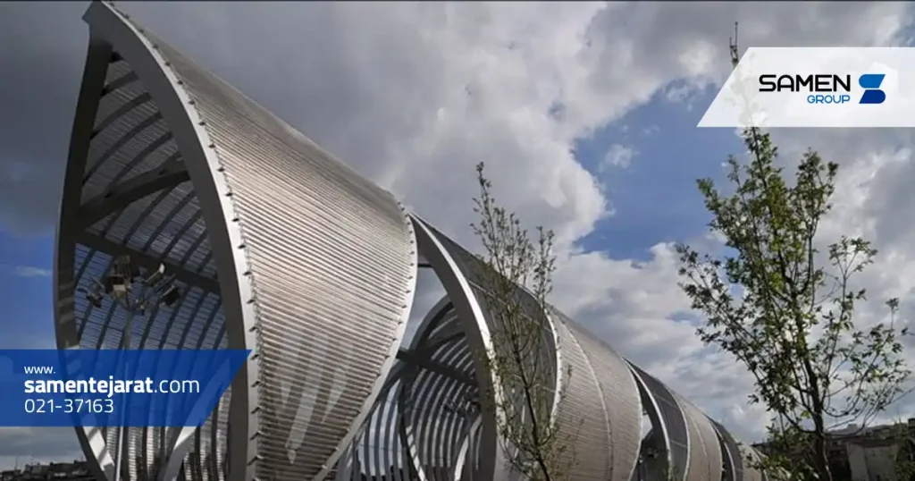 پروژه های مشهور جهانی با استنلس استیل 6 پروژه های مشهور جهانی با استنلس استیل