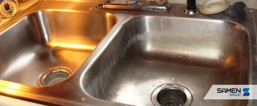 چگونه خط و خش روی سینک را از بین ببریم؟