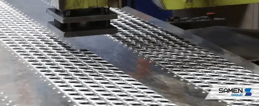 فرآیند تولید و استفاده از ورق پانچ استیل