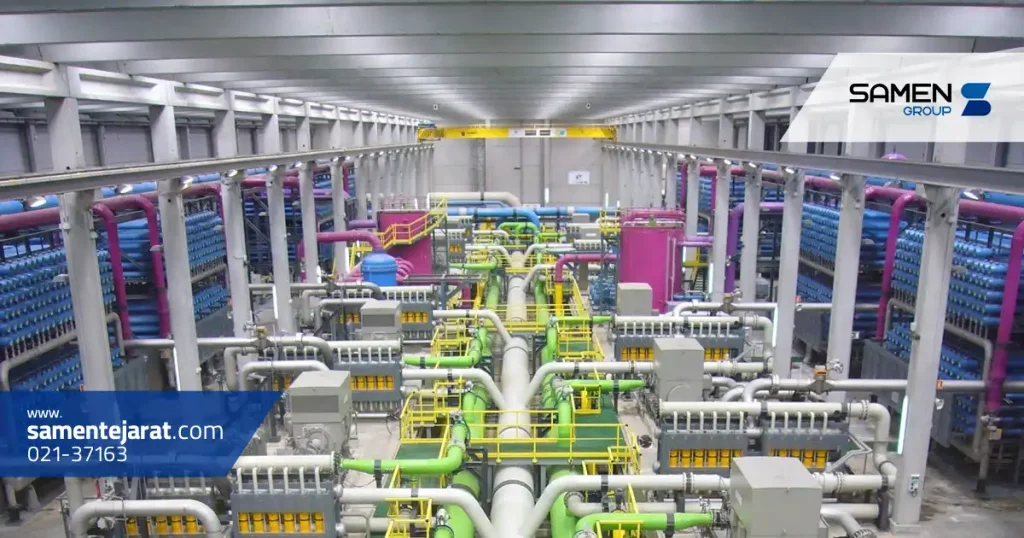 تأثیر متریال بر کیفیت آب شیرین تولیدی