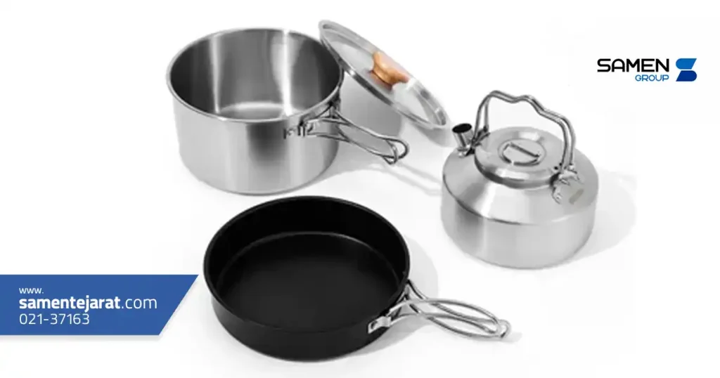 انواع ظروف استیل مناسب برای سفر