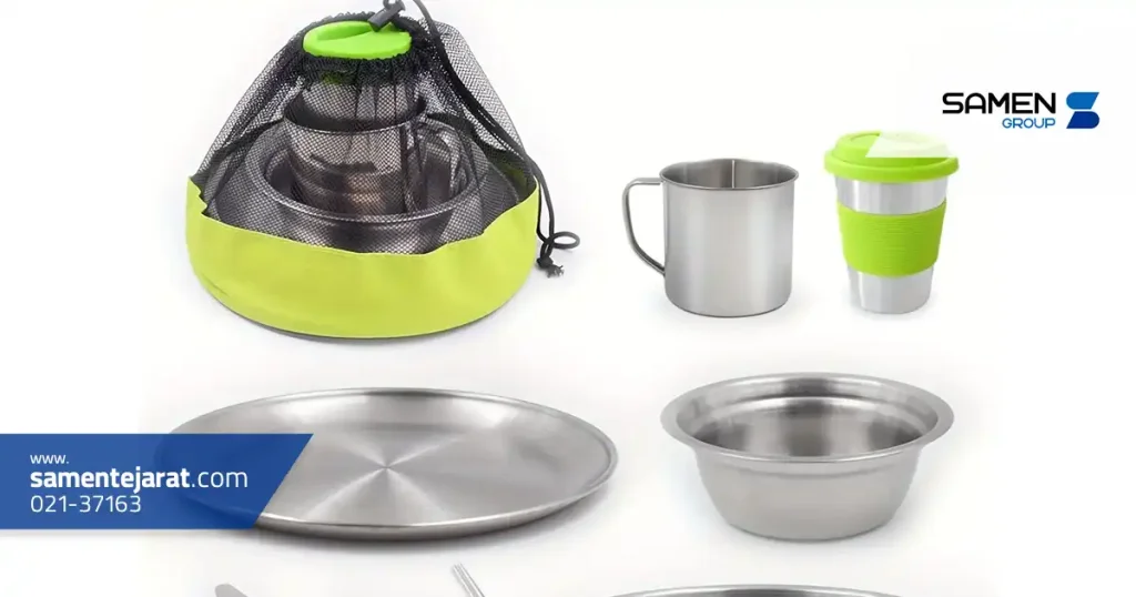 نکات نگهداری و شست وشوی ظروف استیل در طبیعت