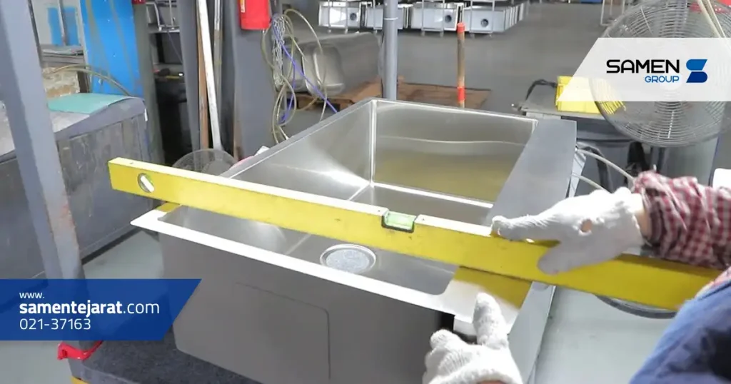 مرحله به مرحله با ساخت سینک استیل