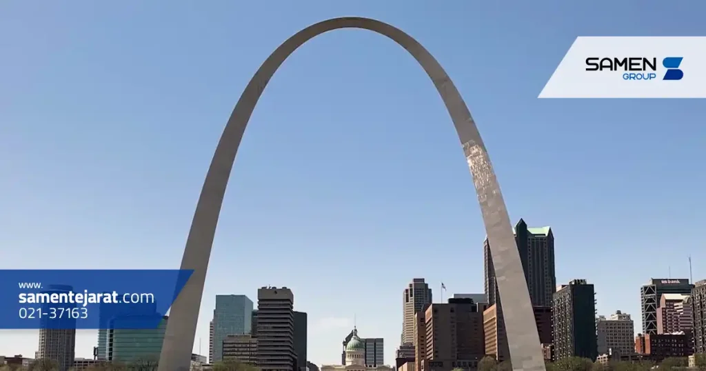 معرفی بنای طاق دروازه، شاهکار مهندسی استیل 7 ویژگی های هندسی طاق دروازه