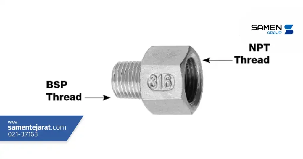 مقایسه بین رزوهNPT وBSP وG