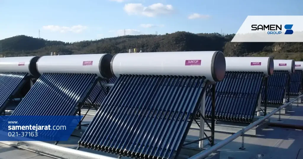 تأثیر استفاده از استیل بر راندمان و عمر آبگرمکن خورشیدی