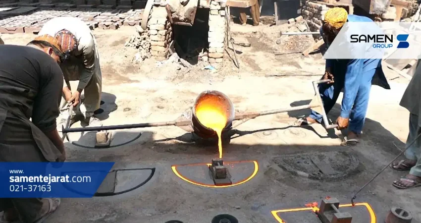 همه چیز در مورد ریخته گری فلز و انواع آن