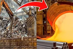 فولاد چگونه ساخته می شود؟