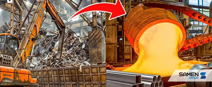 فولاد چگونه ساخته می شود؟