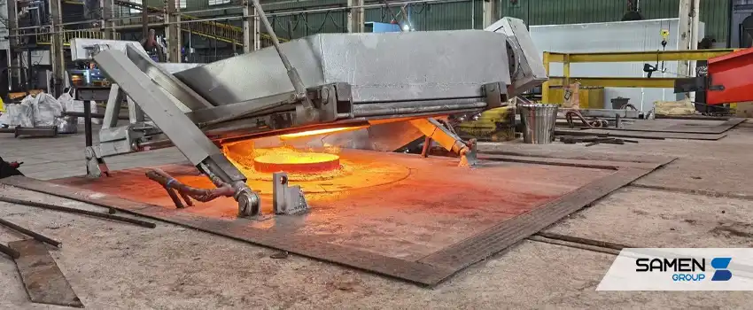 نحوه عملکرد کوره القایی