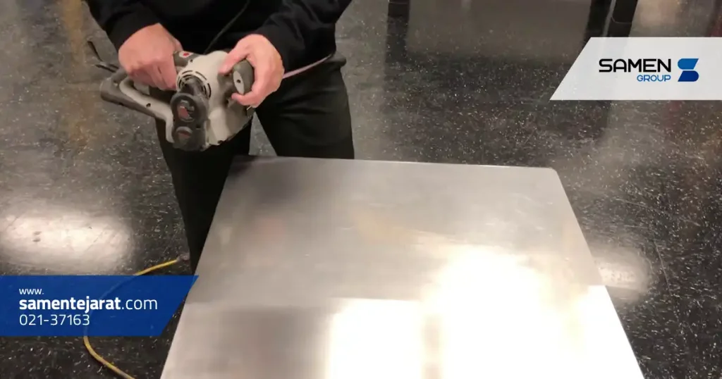 روش های از بین بردن خط و خش استیل