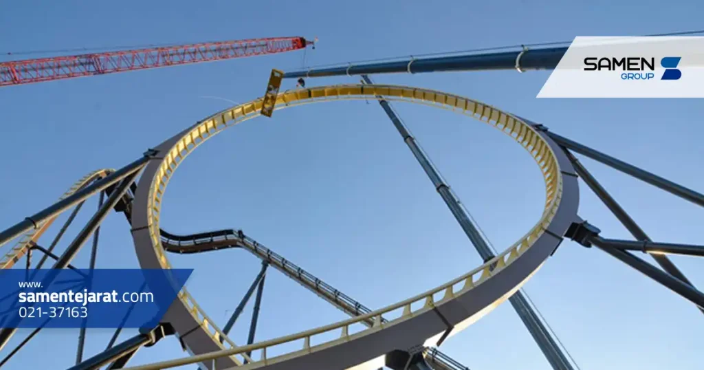 لوله فولادی مناسب شهربازی 6 لوله فولادی مناسب شهربازی