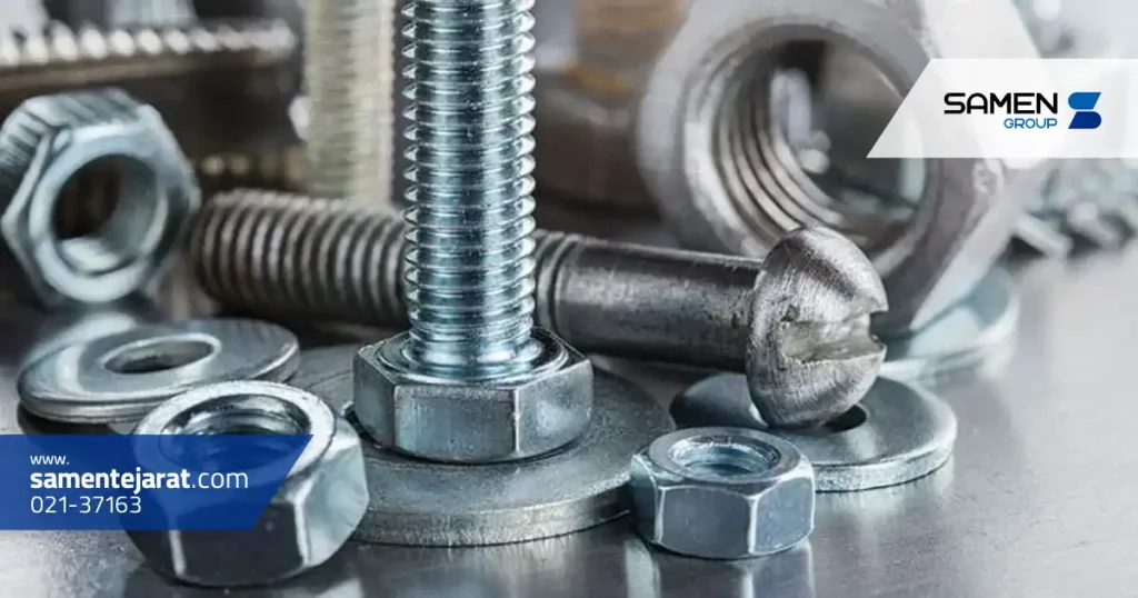 کاربردهای صنعتی پیچ و مهره با فولادهای مختلف