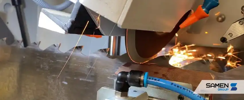 دلایل و راه حل های سوخته شدن دندانه تیغ اره نواری