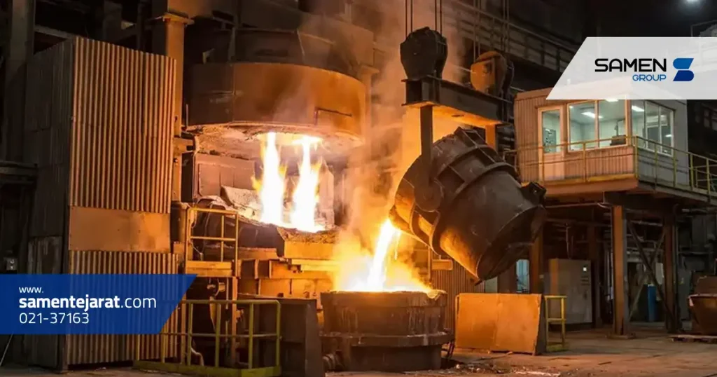 فولادسازی: فرآیند، مواد اولیه و عوامل تأثیرگذار 4 steelmaking process raw materials and influencing factors 03